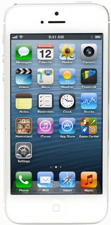 Смартфон Apple iPhone 5 32Gb White & Silver - Калач-на-Дону