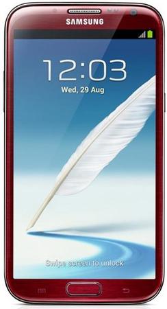 Смартфон Samsung Galaxy Note 2 GT-N7100 Red - Калач-на-Дону