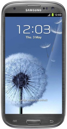 Смартфон Samsung Galaxy S3 GT-I9300 16Gb Titanium grey - Калач-на-Дону